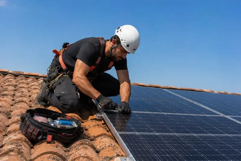 Maintenance et monitoring de panneaux solaires à Hatten